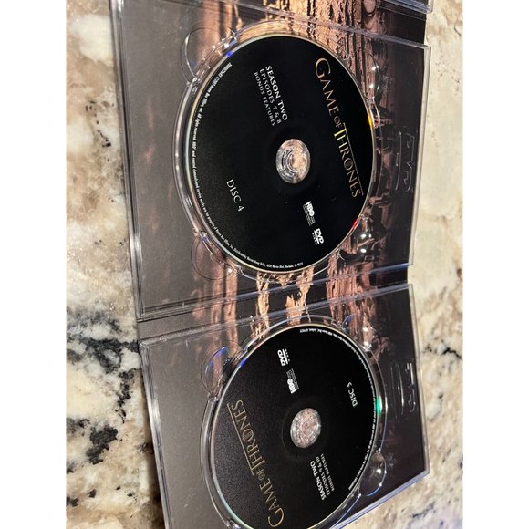 Game of Thrones The Complete Second 2nd 2 Season DVD 2013 5 Disc Box Set Fantasy - Picture 7 of 12